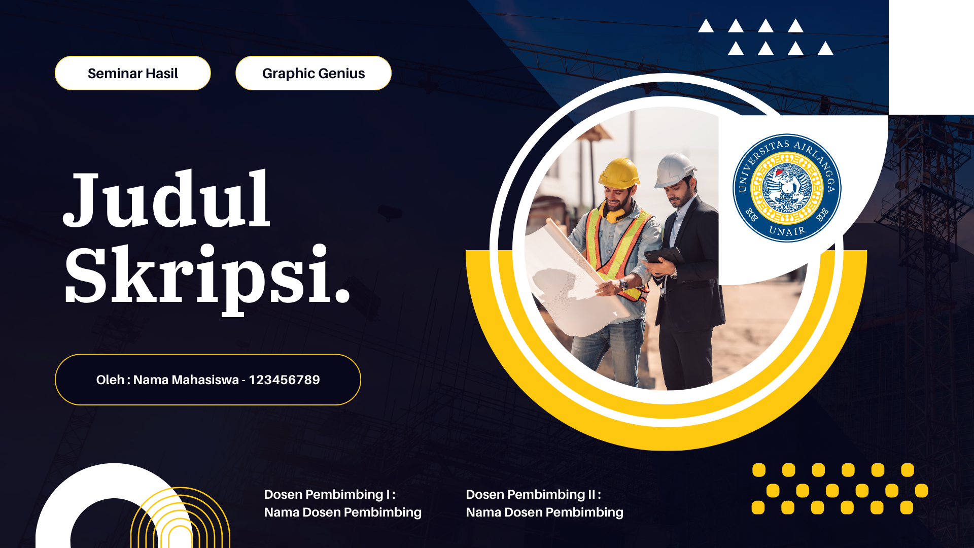 Manajemen Proyek Konstruksi Premium - 20 Slide